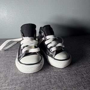 Kids Black and White Sneakers